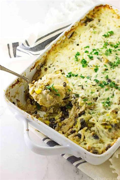 Slow cooking ensures the turkey leg is tender and moist. Baked Turkey Burrito Casserole - Savor the Best