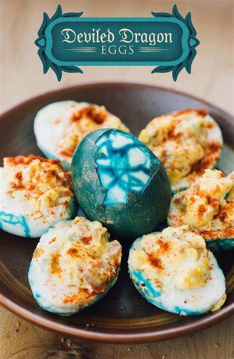 Cover the aluminum ball with clay and sculpt it into an egg form. Here's How To Make Deviled Dragon Eggs Worthy Of A Targaryen