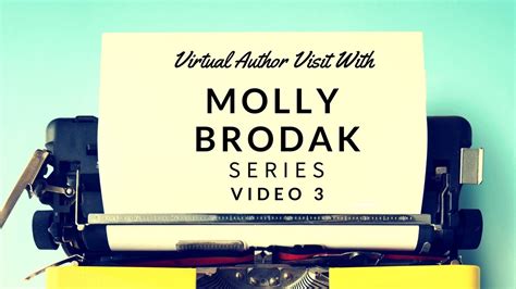 Virtual Author Visit With Molly Brodak Video 3 Youtube
