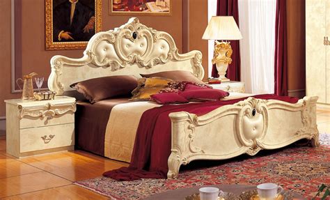 Made In Italy Leather High End Bedroom Furniture Glendale California