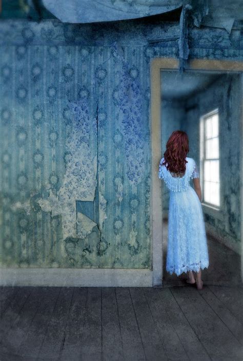 Woman In Abandoned House Photograph By Jill Battaglia Fine Art America