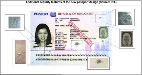 Ica Ica Introduces New Design For Singapore Biometric Passport With Additional Security Features