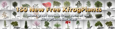 Download 150 New Xfrog Plant Models For Free Cg Channel