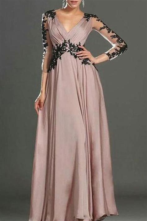 Pink Elegant Lace Wedding Banquet Evening Dress Banquet Dresses Maxi