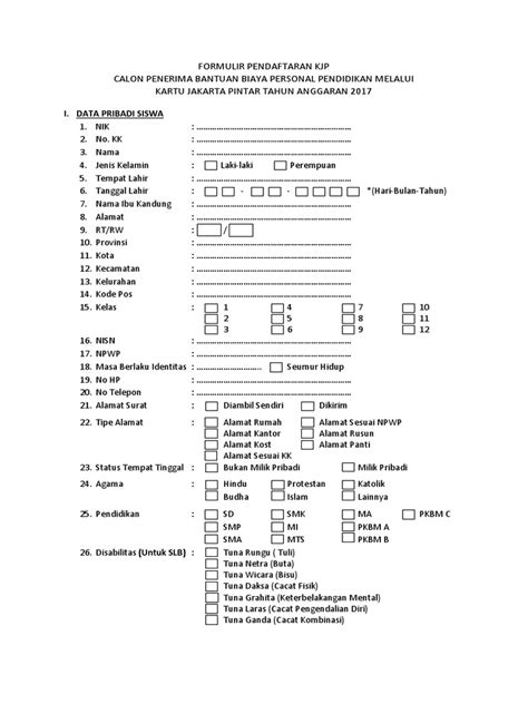 Surat pernyataan kesediaan menjadi calon ketua rukun warga (rw.18). FORMULIR PENDAFTARAN KJP.pdf
