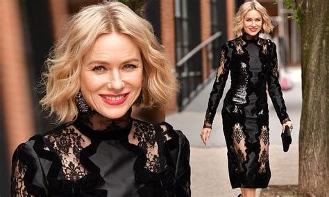 Naomi Watts Looks Looks Stunning On Her Way To The Premiere Of The