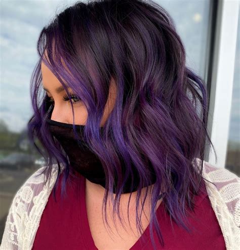 30 Amazing Short Purple Hair Color Ideas And Styles For 2022 Short