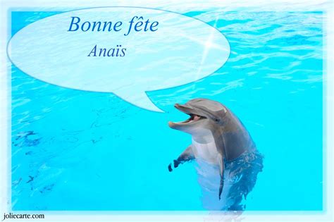 Avec canva est ses nombreux modèles 100% personnalisable. Cartes virtuelles bonne fête Anaïs