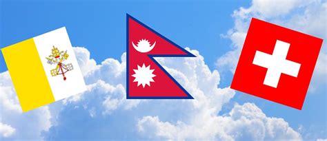 Can You Identify The Only Three Non Rectangular National Flags