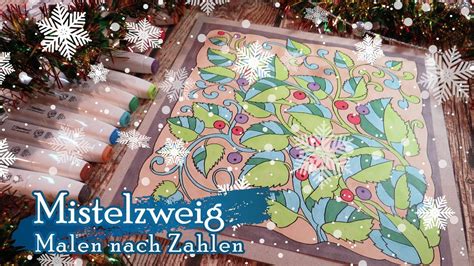 Wir bieten mehr als 1200 themenmotive an malen nach zahlen für erwachsene in unserem onlineshop. Malen Nach Zahlen für Erwachsene - Mistelzweig 🎄 ...