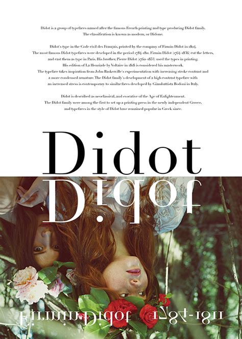 Didotfont Poster On Behance