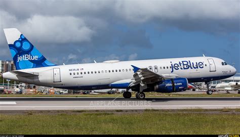 N635jb Jetblue Airways Airbus A320 At Sint Maarten Princess Juliana