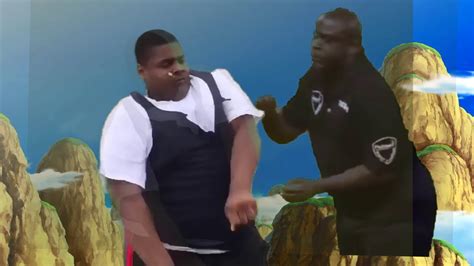 Fat Guy Dancing Vs Dancing Secuirty Guard Ultimate Meme