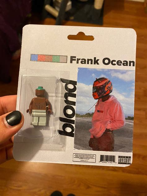 odd future frank ocean blonde mini figure lego grailed