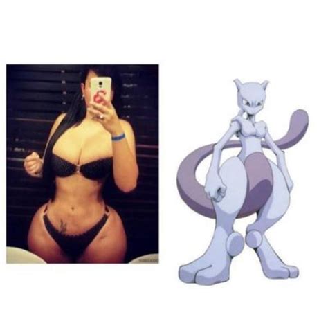 First Comparison Mewtwo Shaped Girls Know Your Meme