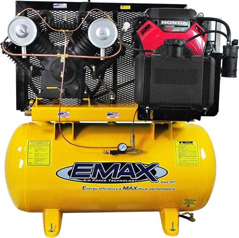 18 Hp Gas Air Compressor 30 Gallon Horizontal Electric