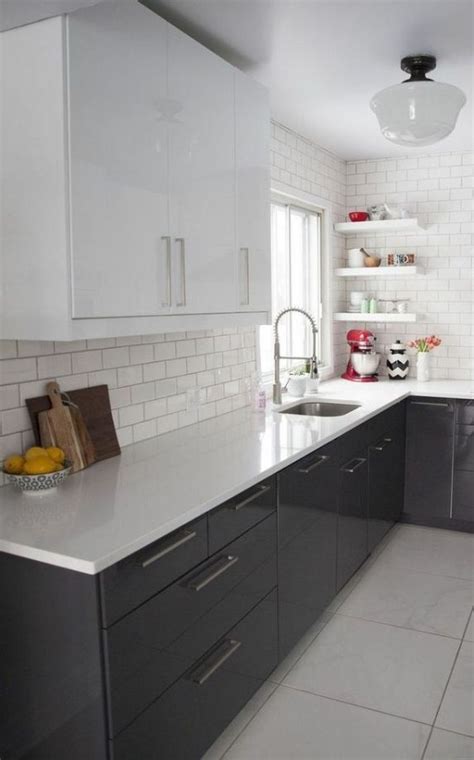 Azulejos para cocinas blancas y modernas. Diseños de cocinas con azulejos muy actuales | Cocinas ...