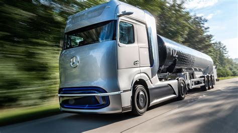 Mercedes Genh Truck Brennstoffzellen Lkw Technik Fotos Auto Motor
