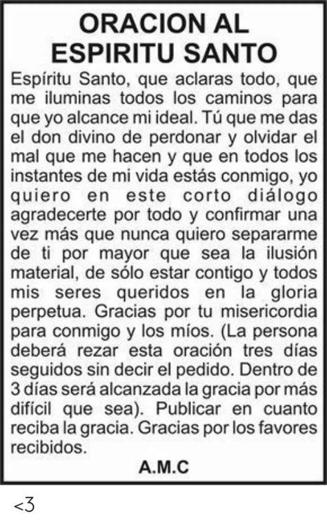 Oración Al Espíritu Santo Oración Al Espíritu Santo Oraciones