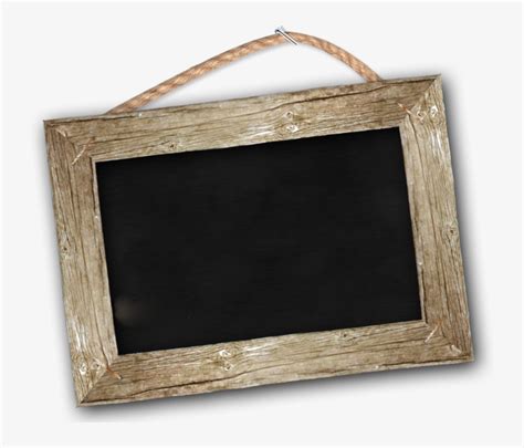Chalkboard Frame Png Clip Art Black And White Blackboard Png