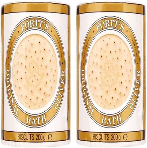 The Bramble Bay Fortts Original Bath Oliver Biscuits 225g Pack Of 2 Uk Grocery