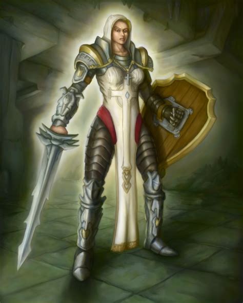 Diablo Iii Fan Art Contest Female Crusader By Johnlea On Deviantart