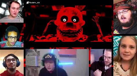 [fnaf] knife party mega mashup collab yingyang48 [reaction mash up] youtube