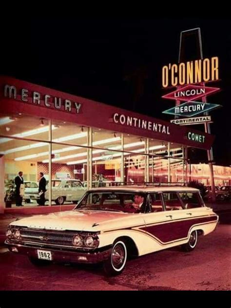 1962 Oconnor Lincoln Mercury Dealership Hollywood California Car