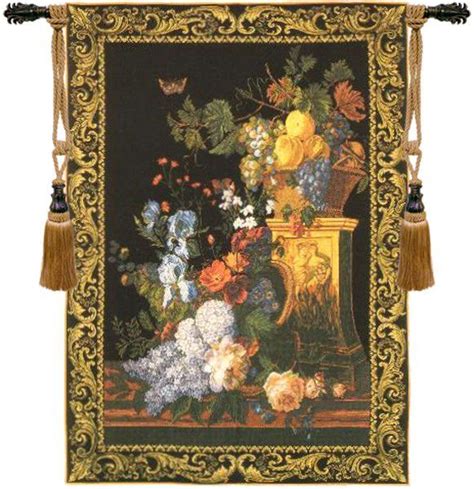 Bouquet On A Column European Wall Hangings Wall Tapestry Tapestry