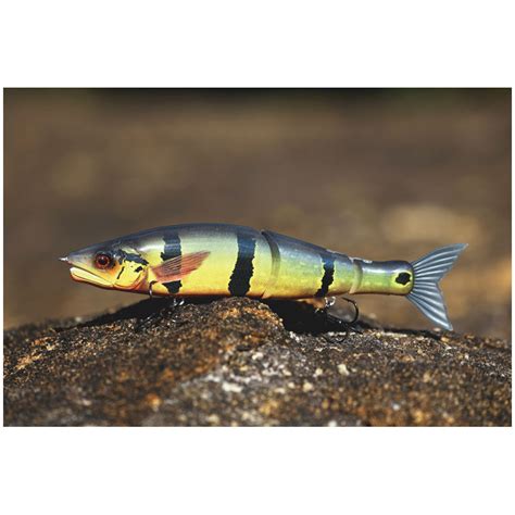 Swimbait Gan Craft Jointed Claw Shift Peacock Bass