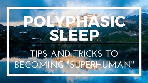 Polyphasic Sleep Tips And Tricks To Becoming Superhuman Uberman