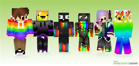 Rainbow Derp Minecraft Skins Download For Free At Superminecraftskins