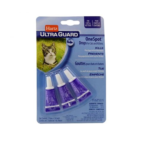 Hartz Ultra Guard Control One Spot Flea Drops One Spoiled Kitty Inc