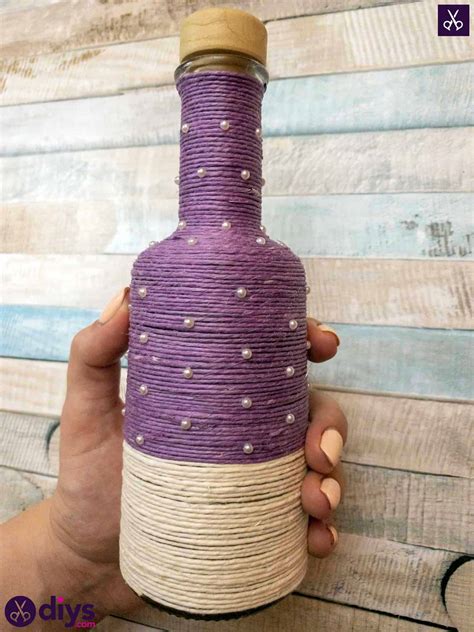 How To Make A Twine Wrapped Bottle Obsigen