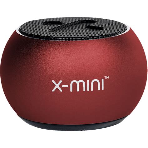 X Mini Click 2 Portable Wireless Speaker Red Xam30 Cr Bandh