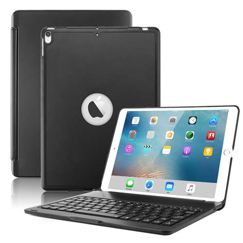 For New Ipad Pro 105 Keyboard Case Slim Hard Shell Folio Smart Cover