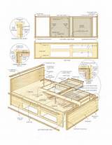 Pictures of Bed Base With Drawers Plans