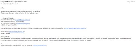 Compcoin is a public currency trading platform. Dead : compcoin