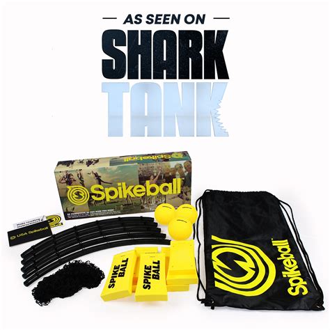 This spikeball standard set brings fun for the whole crew! Spikeball 3 Ball Kit - Includes Playing Net, 3 Balls ...