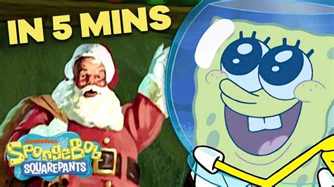 Spongebob Christmas Who Holiday Special 🎅 In 5 Minutes Youtube