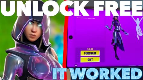 How To Get The Glow Skin In Fortnite For Free How To Get The Glow