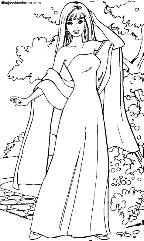 Dibujos Para Colorear Barbie