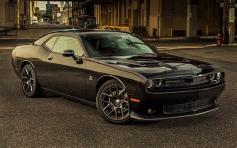 Download Wallpapers Dodge Challenger 2020 Exterior Black Coupe New