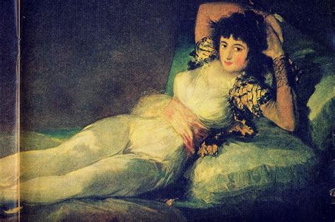 Goya The Clothed Maja 1803 Art