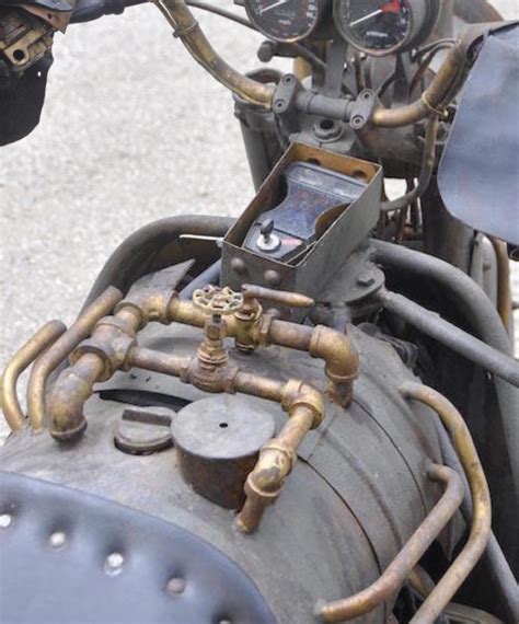 Steampunk Meets Roman Chariot In Unique Honda Goldwing Custom Bike