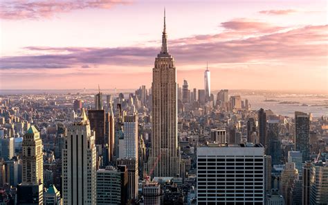 Download 2560x1600 Usa Manhattan Skyscrapers Top View
