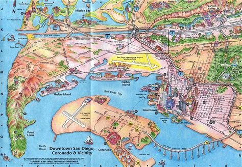 Elită De Conversaţie Instanță San Diego Attractions Map Sensul Acelor