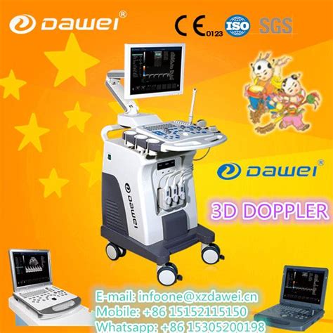 Medical 3d 4d Ultrasound Machine Ceandfda Approved Color Doppler