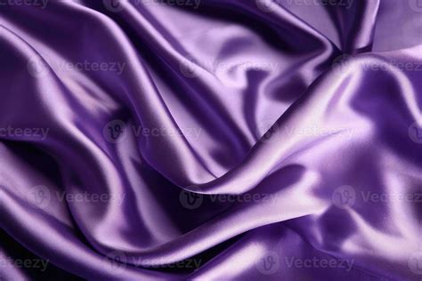 Silk Fabric Background Purple Shiny Silk Fabric Texture High