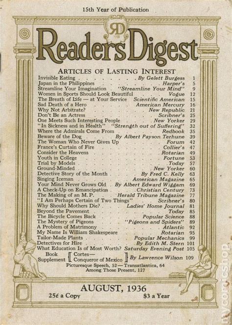 Readers Digest 1922 Readers Digest Comic Books